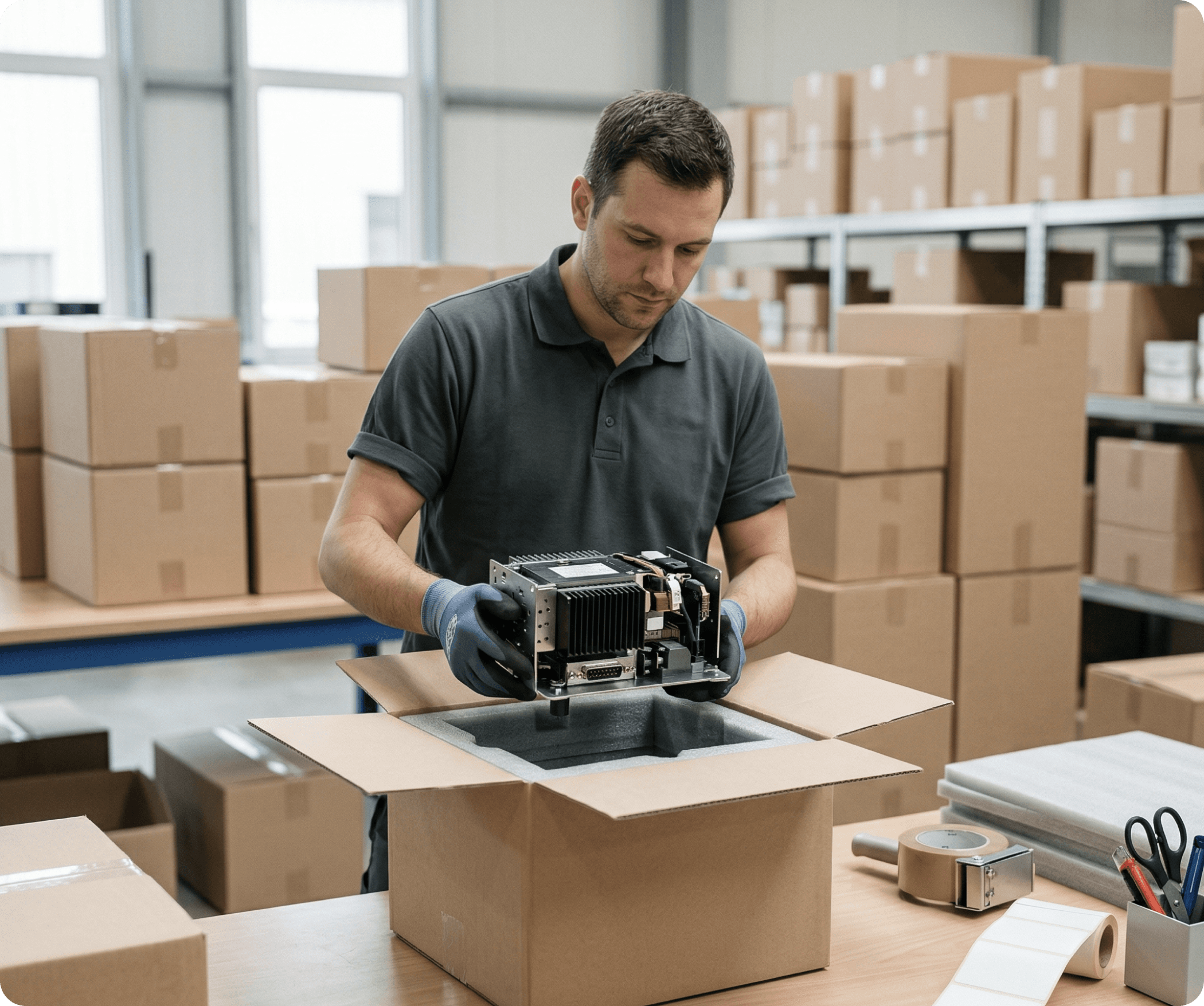 RMA Engineering team at work